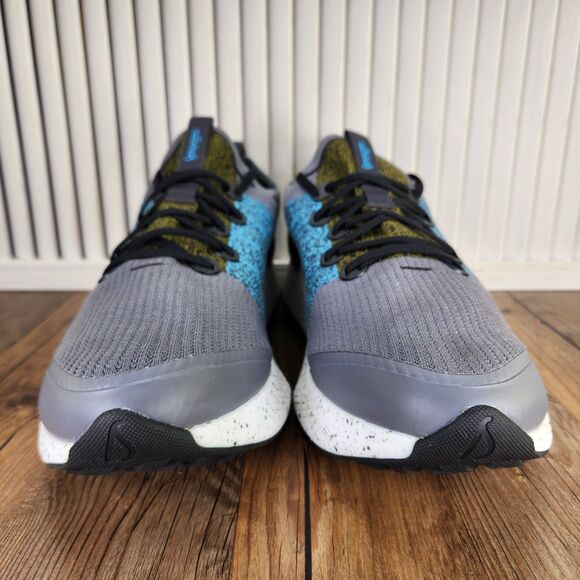 Allbirds Tree Gliders Sneakers Mens Size 14 Stormy Grey Chasm Teal Running Shoes